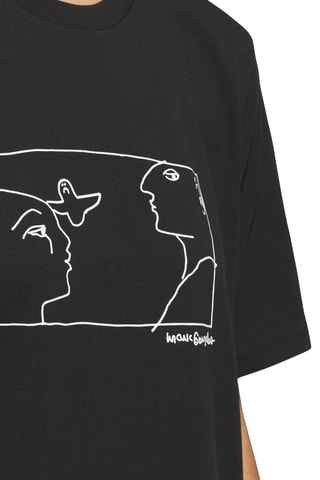 T-shirt Shmoofoil Not Eazy - Zwart en Wit