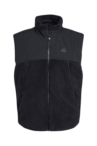 Mouwloos Fleece Jasje - Zwart