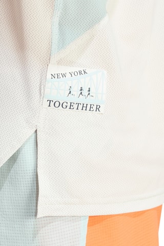 Hardloophemd New York city - Wit