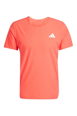 Hardloopshort Slim Fit Adizero - Koraalrood