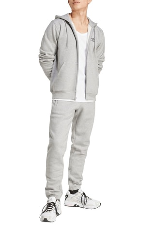 Sweater met Capuchon - Lichtgrijs