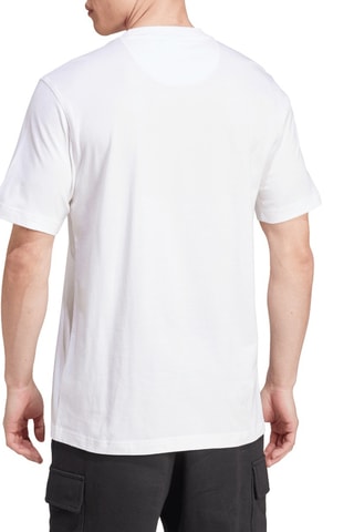 Wijd T-shirt Essentials - Wit