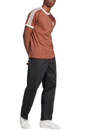 T-shirt Adicolor Classics - Bruin en Wit