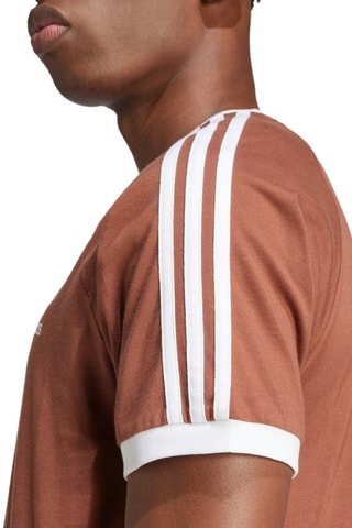 T-shirt Adicolor Classics - Bruin en Wit