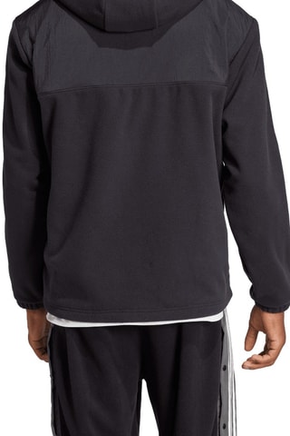 Sweater met Capuchon Adicolor Teddy - Zwart