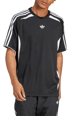 T-shirt Loose Adicolor Teamgeist - Zwart