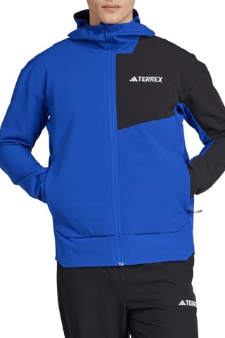 Jasje Softshell Terrex - Koningsblauw en Zwart