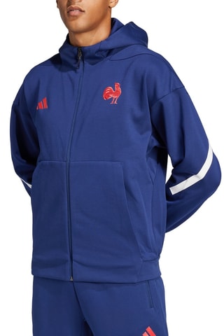 Joggingjasje met Capuchon - Marineblauw