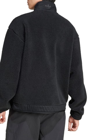Fleece Sweater Premium Essentials - Zwart