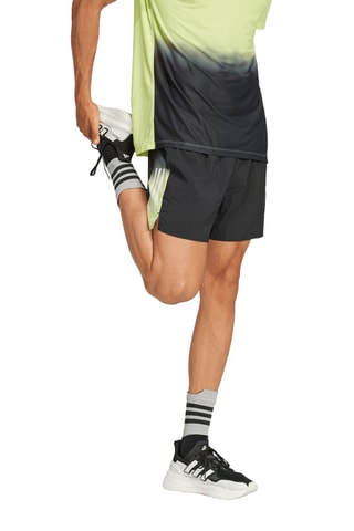 Hardloopshort Colorblock - Zwart en Lichtgroen