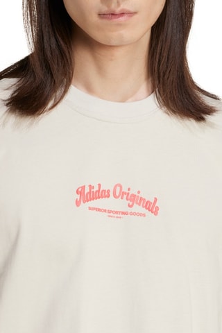 Wijd T-shirt Wabash - Ecru