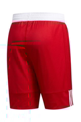 Dubbelzijdige Basketbalshort 3G Speed - Rood en Wit