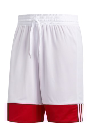 Dubbelzijdige Basketbalshort 3G Speed - Rood en Wit