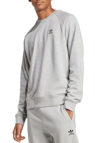 Sweater French Terry Trèfle Essentials - Gemêleerd Lichtgrijs