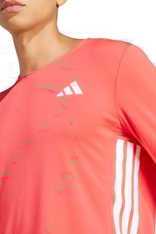 Hardloopshort Slim Fit Adizero - Koraalrood