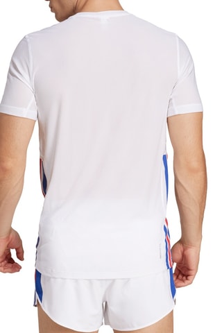 Hardloopshirt Adizero Retro - Wit