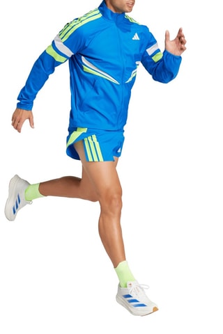 Hardloopjasje Adizero Retro - Koningsblauw en Lichtgroen