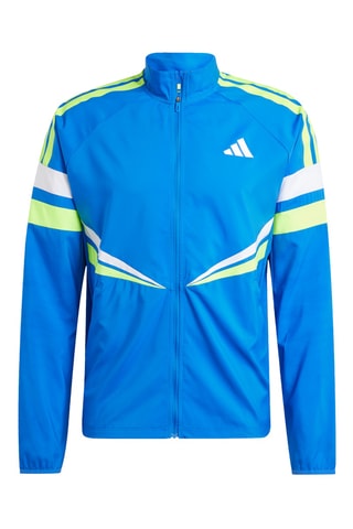 Hardloopjasje Adizero Retro - Koningsblauw en Lichtgroen