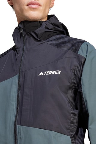 Wandeljasje met Capuchon BOA® Xperior Hybrid - Donkergroen en Zwart