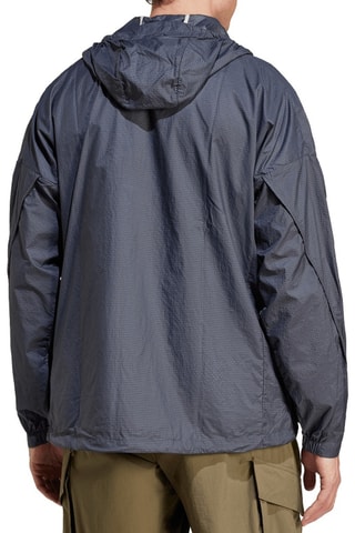 Windjack met Capuchon Terrex Xploric - Donkergrijs