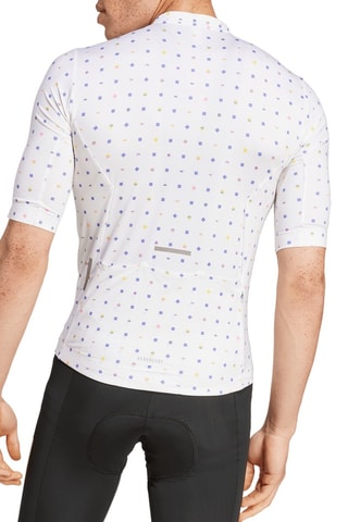 Wielrenmaillot Tempo 3-Stripes - Wit