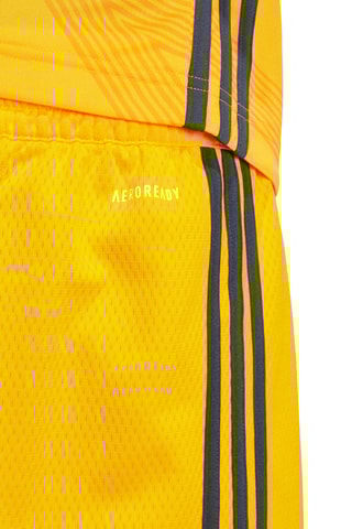 Basketbalshort Real Madrid - Geel en Zwart