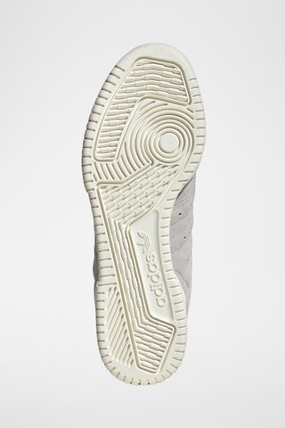 Leren Sneakers Powerphase - Lichtgrijs