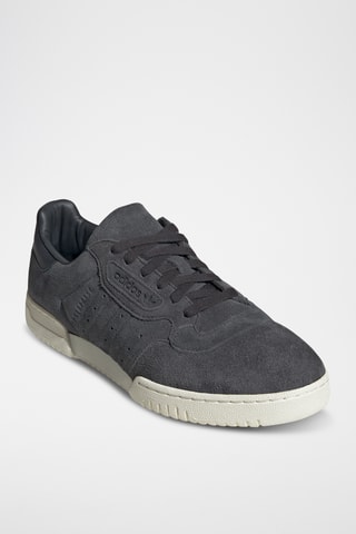 Leren Sneakers Powerphase - Antraciet