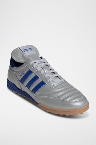 Leren Voetbalschoenen Mundial Team - Zilverkleurig