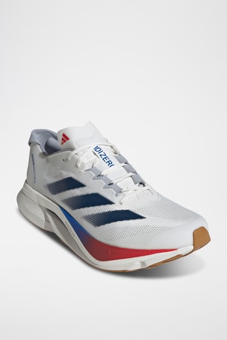 Trainingsschoenen Adizero Boston 12 - Ecru en Donkergrijs