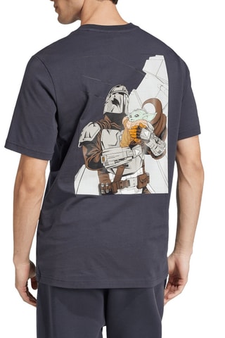 T-shirt The Mandalorian Star Wars - Donkergrijs