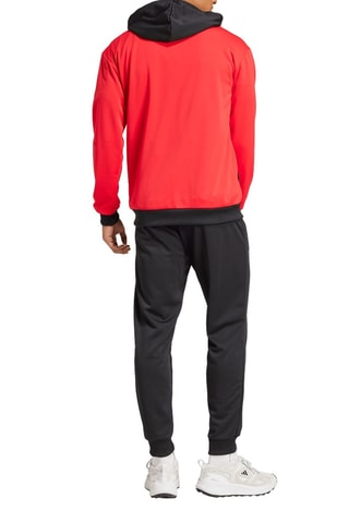 Jasje met Capuchon en Broek - Rood en Zwart