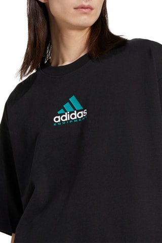 Oversized T-shirt EQT - Zwart