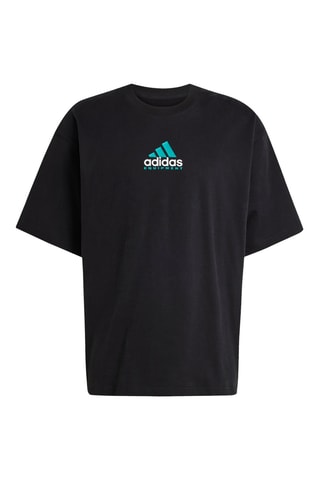 Oversized T-shirt EQT - Zwart