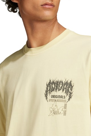 T-shirt - Ecru en Antraciet