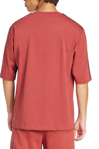 Oversized T-shirt - Steenrood