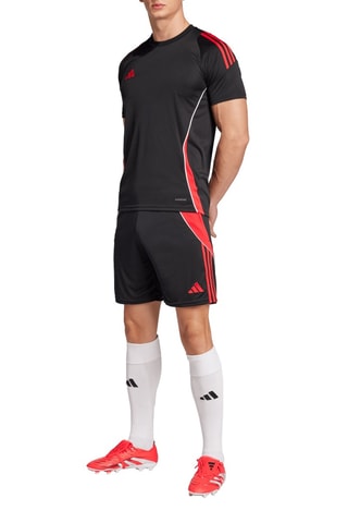 Trainingsshort Tiro 24 - Zwart en Rood