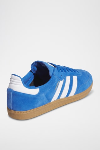 Leren Voetbalschoenen Samba - Koningsblauw