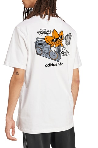 T-shirt Boombox - Wit