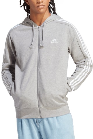 Sweater met Capuchon - Gemêleerd Grijs