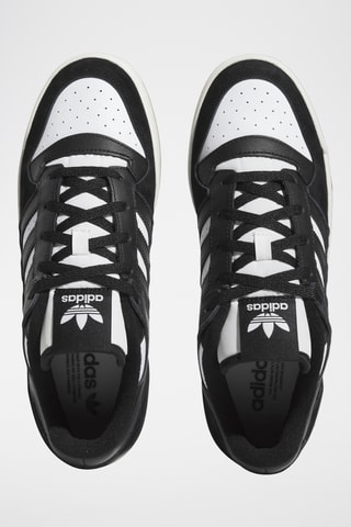 Leren Sneakers Forum Low Classic - Zwart