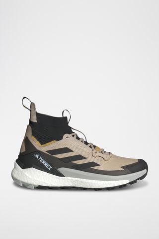 Hoge Wandelschoenen Terrex Free Hiker 2.0 - Beige en Zwart