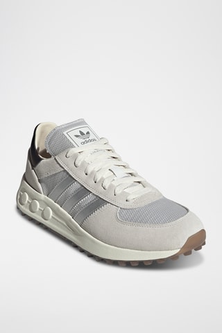 Leren Trainingsschoenen La Trainer Lux - Grijs