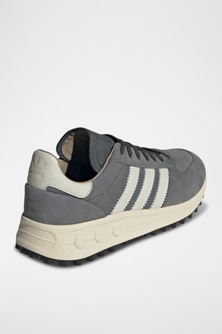 Leren Trainingsschoenen LA Trainer XLG - Donkergrijs