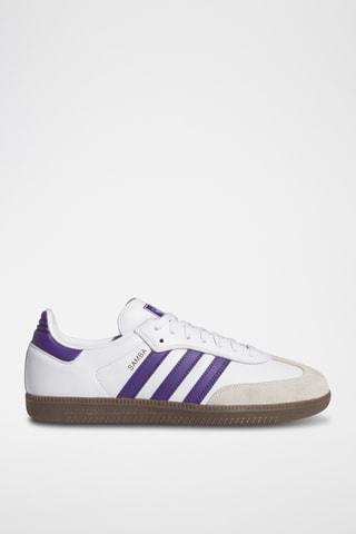 Zapatillas de piel Samba ADV - Blanco