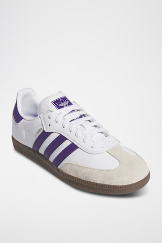 Zapatillas de piel Samba ADV - Blanco