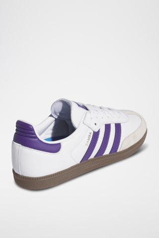 Zapatillas de piel Samba ADV - Blanco