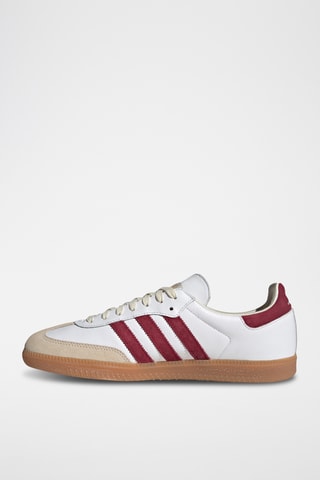 Leren Sneakers Samba OG Sporty & Rich - Bordeauxrood en Ecru