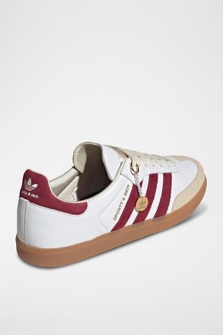 Leren Sneakers Samba OG Sporty & Rich - Bordeauxrood en Ecru