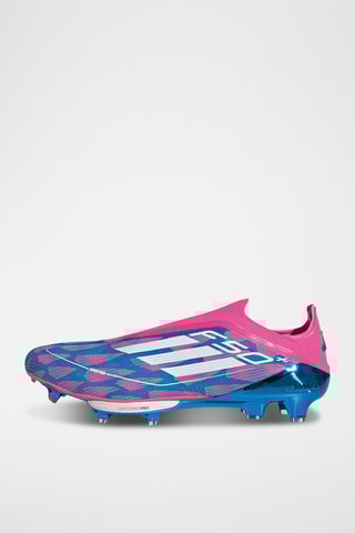 Voetbalschoenen F50+ - Fuchsia en Petrolblauw